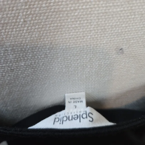 Splendid Women's Black Loretta V-Neck Maxi Wrap Dress with Side Slits Sz Large - Picture 9 of 11